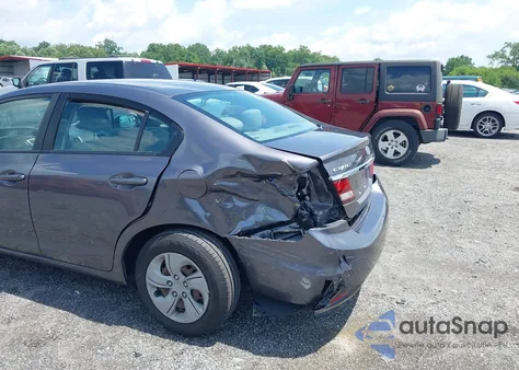 2014 Honda Civic Lx z USA, uszkodzony, nr VIN 19XFB2F50EE256608